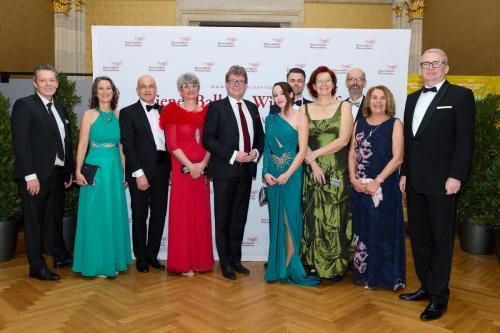 Birgit Weihs-Dopfer, Gregor Weihs (U Innsbruck), Petra Winter (VetMed), BM Martin Polaschek (BMBWK), Johanna Pirker (TU Graz), Patrick Reinbacher, Sigrid Stagl (WU), Peter Kaufmann, Ulrike Pommer (FHK)